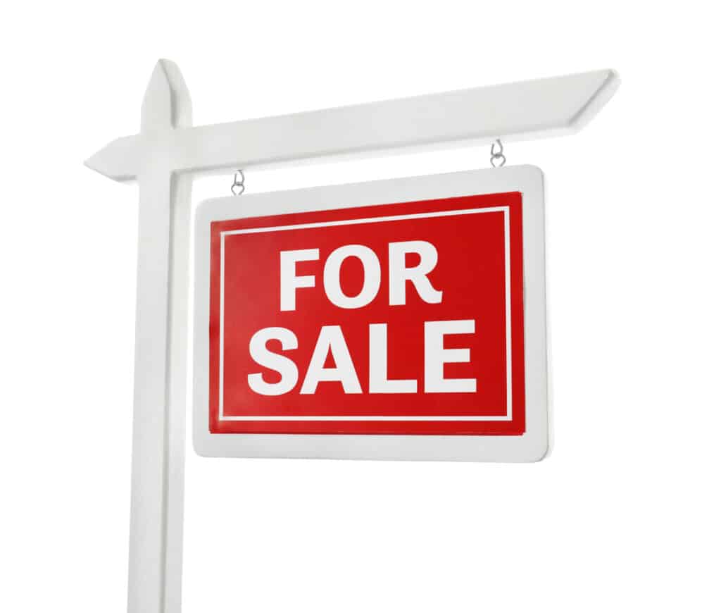 for sale sign