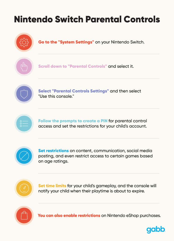 nintendo switch parental controls