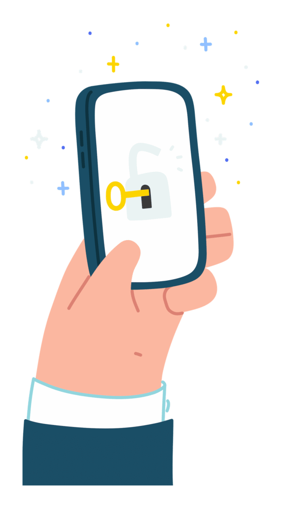 parent enabled phone illustration